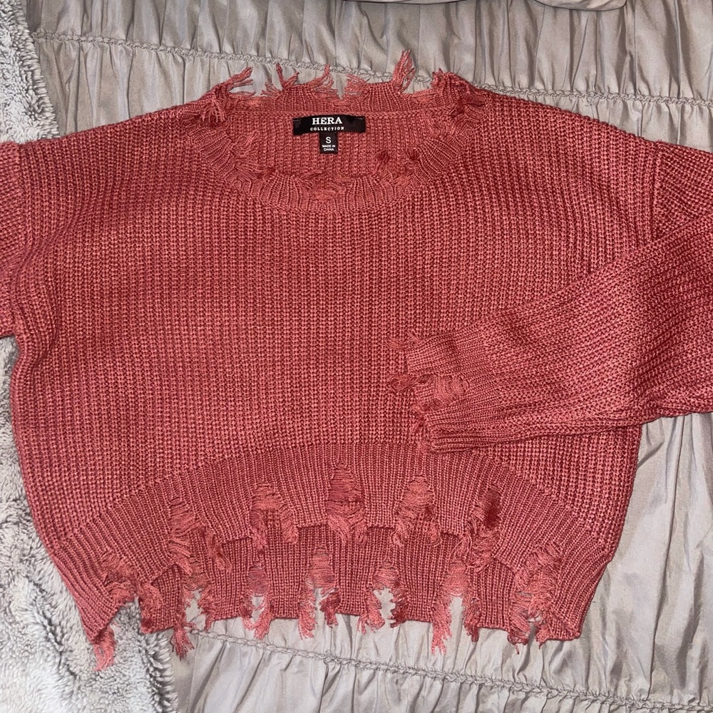 Cropped sweater